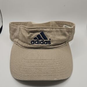 2/$13 Adidas Beige Visor Hat